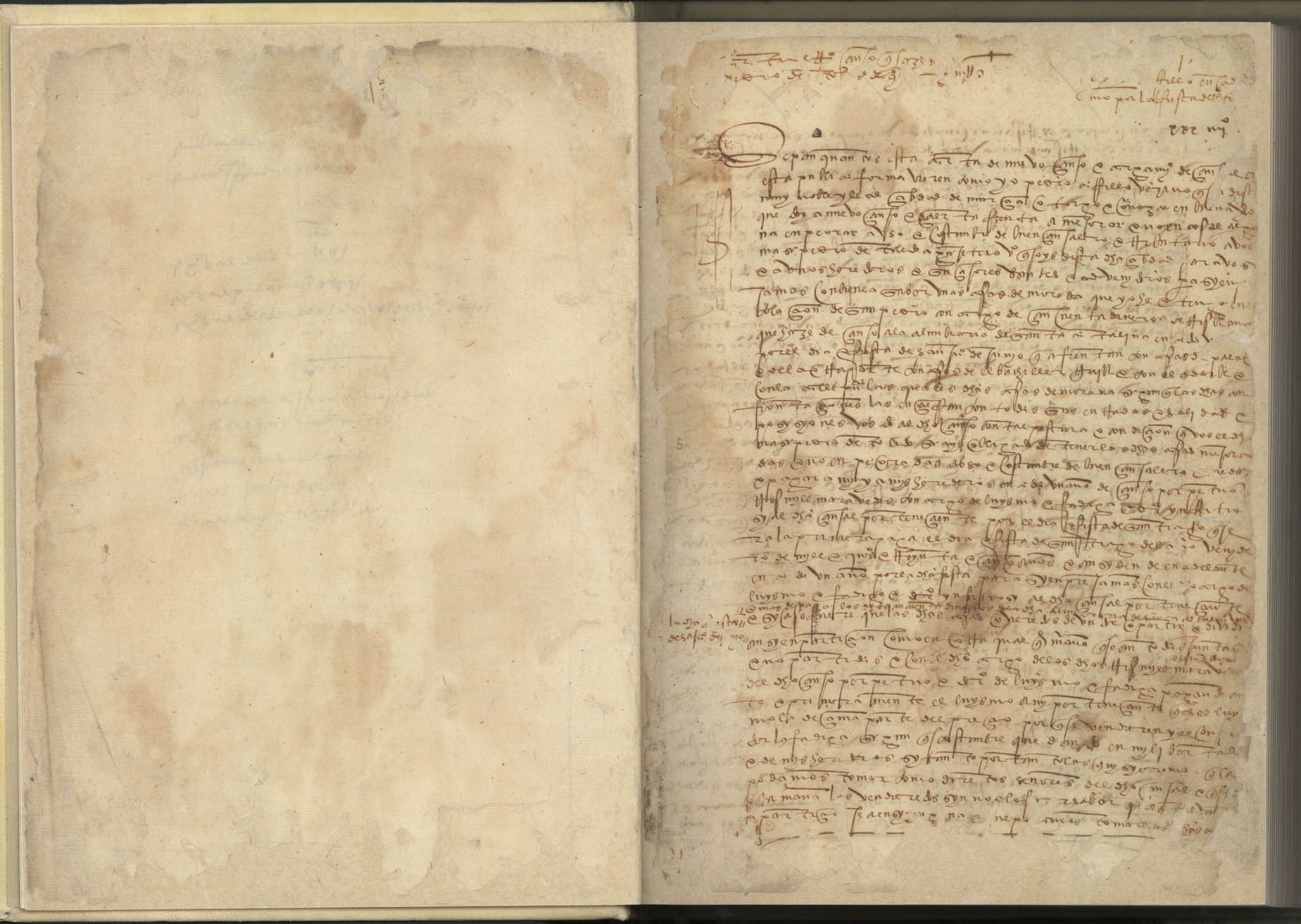 Registro de Alvaro de Bascuñana, Murcia. Años 1534-1536.